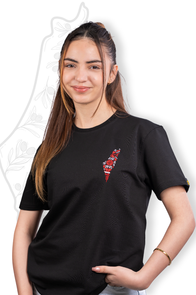 تيشيرت: خريطة فلسطين